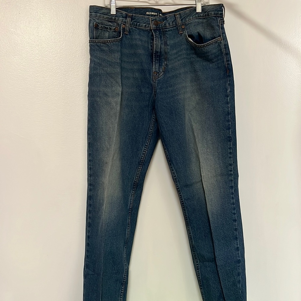 Old Navy Blue Regular Straight Jeans